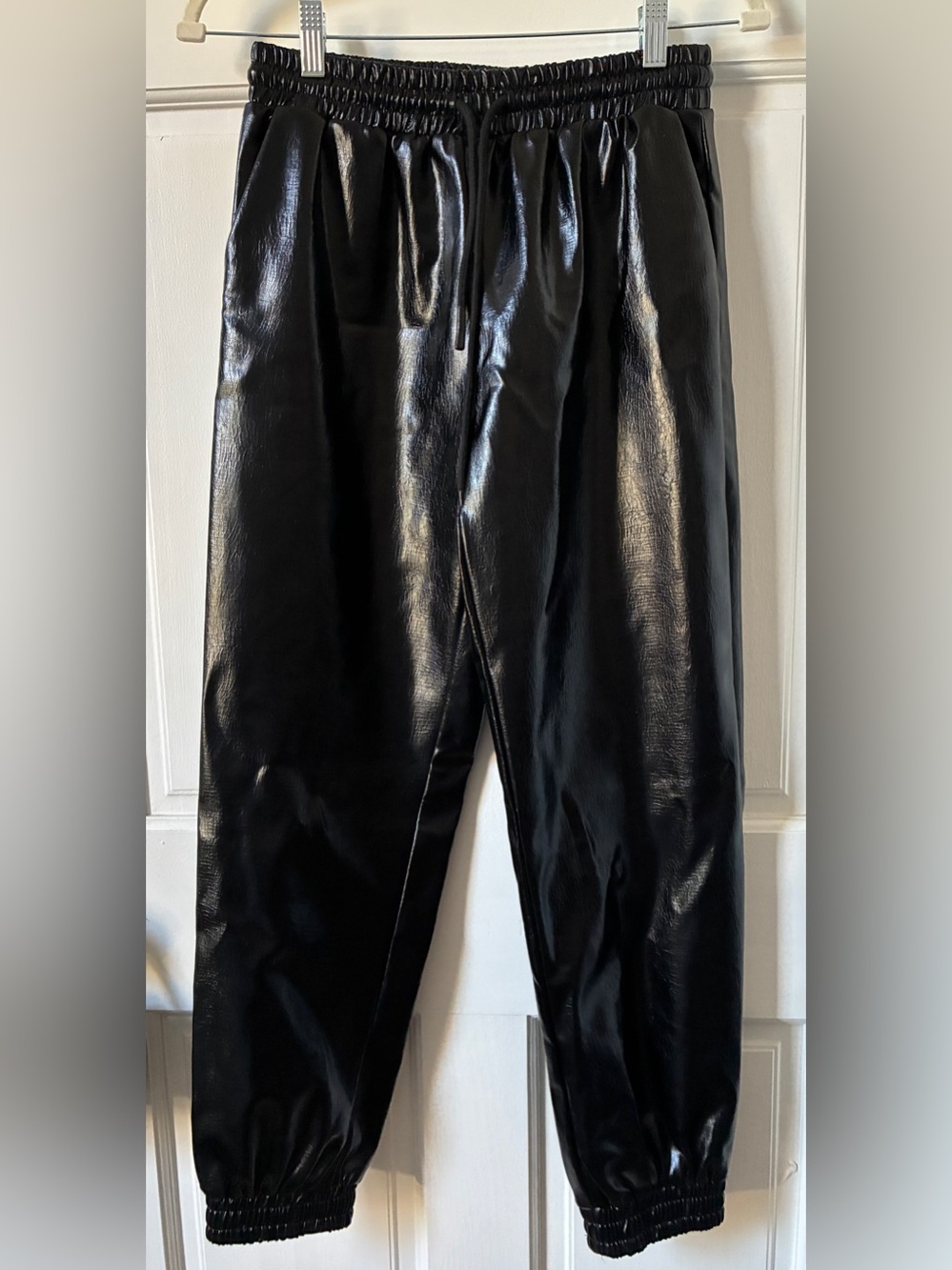 Lumina Vegan Leather Black Pants